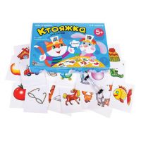 Десятое королевство 01894ДК Игра настольная "Ктояжка" (игра-угадайка)