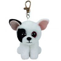 TY 36655 Beanie Babies Мягкая игрушка Брелок Щенок Marcel, 9 см