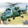 Звезда 7276з Сборная модель - Российский ударный вертолет Ми-35М 1:72