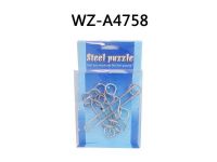 Китай 1845-16 Головоломка Steel Puzzle, в ассортименте