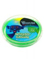 Master IQ М134 Слайм Master IQ Медуза Тролли в шайбе, зеленый, готовый 75 гр
