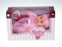ABtoys PT-00963 Кукла Baby boutique, светло-розовый костюмчик, 22 см