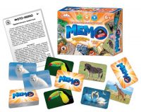 Русский Стиль 03462 Настольная игра Русский Стиль Игра Фото-мемо Удивительные животные