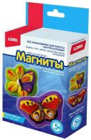 ЛОРИ Пз-Г-002 Магниты из гипса "Яркие бабочки"