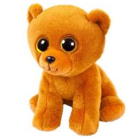 AB toys M0066 Мягкая игрушка Медвежонок, бурый, 24 см