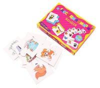 Рыжий Кот ИН-6776 Игра настольная. АССОЦИАЦИИ МАЛЫШАМ. КТО ГДЕ ЖИВЕТ?