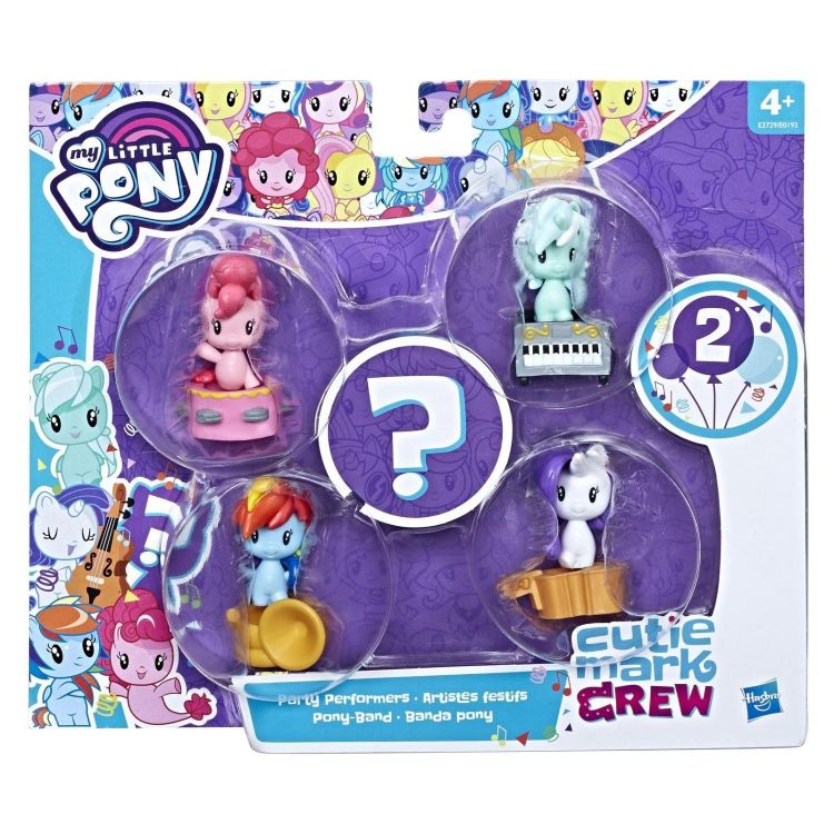 Hasbro E2729 MLP Игровой набор из 5 пони Милашка Пони Cutie Mark Crew S2
