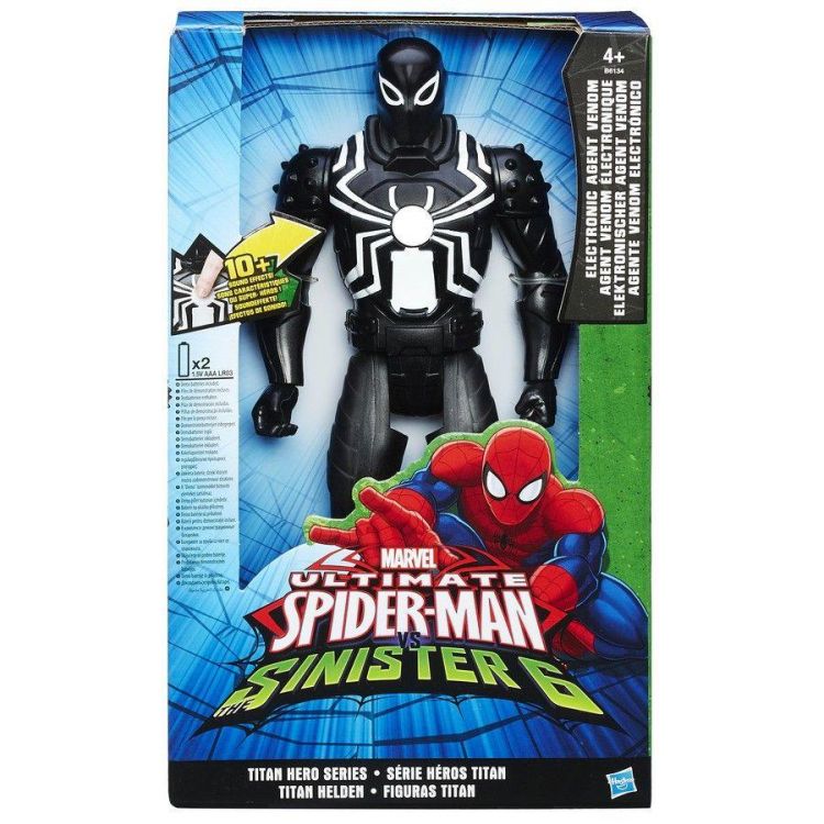Hasbro B5757 Spider Man Титаны: Электронная Фигурка Агента Венома