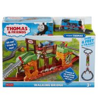Mattel GHK84 Thomas&Friends Железная дорога Мост с переправой с моторизованным паровозиком Томасом 