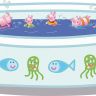 Peppa Pig 360082 Игрушки для ванной "Папа Свин и мама Свинка", 2 фигурки