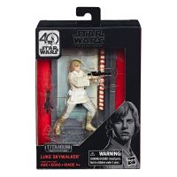 Hasbro C1858 Star Wars Коллекционная литая фигурка Звездные Войны: Titanium, Люк Скайуокер, 15 см