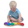 Melissa&Doug 3084 Доска развивающая Гусеница с шестеренками