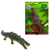 ABtoys (АБтойс) PT-01139пц Животные-тянучки Abtoys серии "Юный натуралист" Крокодил, термопластичная резина