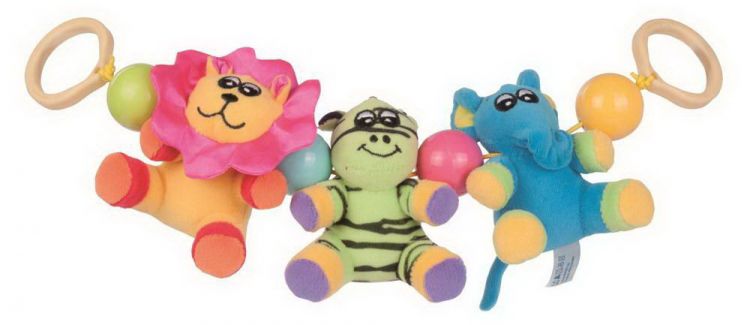 Canpol Babies 250927022 Подвеска для коляски Canpol Babies Сафари мягкая