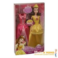 Mattel X9359 Кукла Принцесса Disney с дополнительным нарядом, Белль