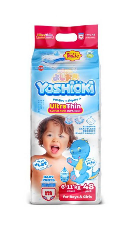 Yoshioki JTG0007 Трусики-подгузники Yoshioki Ultra-Thin M 6-11 кг 48 шт Yoshioki JTG0007 Трусики-подгузники Yoshioki Ultra-Thin M 6-11 кг 48 шт