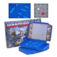 Десятое королевство 00993 Игра настольная "Морской бой-2"