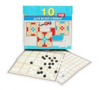 Рыжий кот ИН-8515 Игра настольная Игры для всей семьи 10 игр в 1
