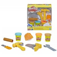 Hasbro E3565 Play-Doh Игровой набор пластилина Плей До Строительные инструменты