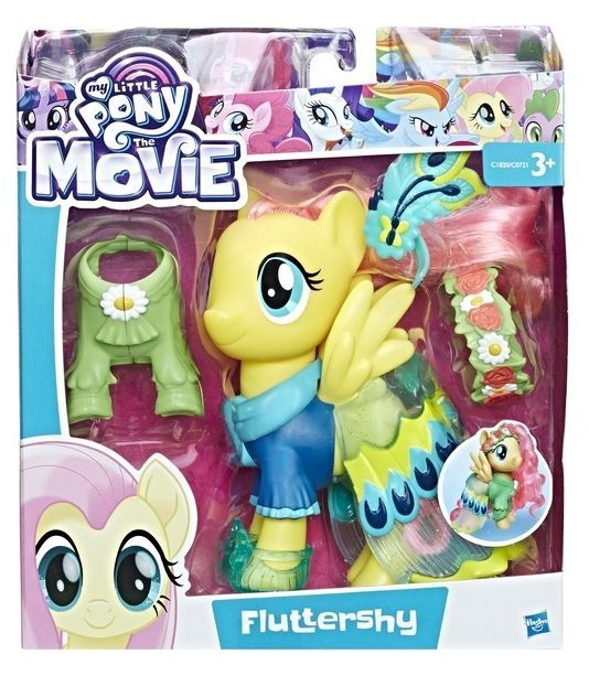 Hasbro C1820 MLP "Сияние" пони-модницы, 15 см, Флаттершай