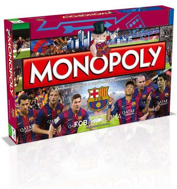 Hasbro A90731 Игра настольная Монополия "ФК Барселона"