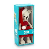 Orange Toys LD018 Lucky Doggy Мягкая игрушка Собачка Lucky Lili: Рождество, 25 см