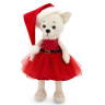 Orange Toys LD018 Lucky Doggy Мягкая игрушка Собачка Lucky Lili: Рождество, 25 см