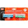 Технопарк SB-15-06-BLС(144) Набор из 2-х моделей Метро и автобус