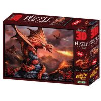 Prime 3D 10090-SBM Пазл 3D 500 Огненный дракон
