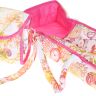 Melobo K0104 Коляска для куклы с переноской и сумкой в комплекте, 76,5х44х83 см