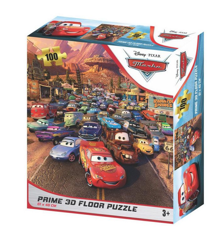 Prime 3D 32627-SBM Пазл Super 3D Тачки 100 элементов