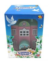 ABtoys PT-00138 Двухэтажный дом "В гостях у куклы", с аксессуарами