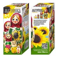 Десятое королевство 02713ДК Матрёшка деревянная "Подсолнухи" (5 в 1)