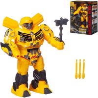 Junfa WB-02420 Робот-трансформер Junfa Deformation Robot, желтый, свет, звук