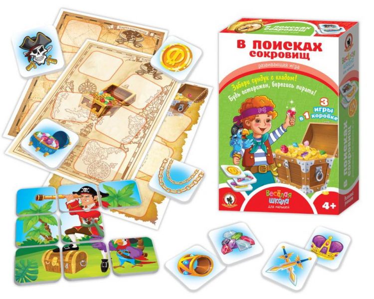 Русский Стиль 02049 Настольная игра Русский Стиль Игра В поисках сокровищ Русский Стиль 02049 Настольная игра Русский Стиль Игра В поисках сокровищ