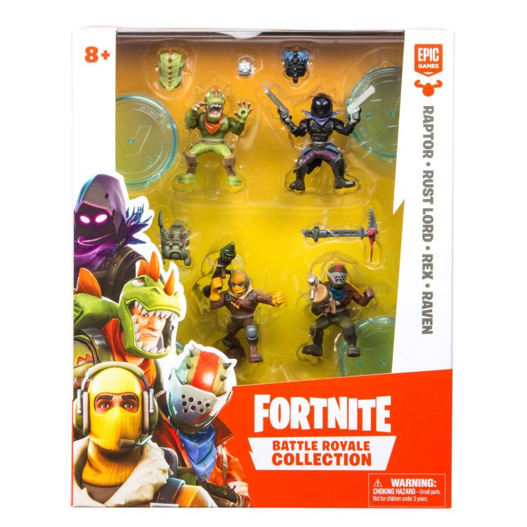 Moose 63519 Fortnite Набор фигурок с аксессуарами W1, 4 штуки