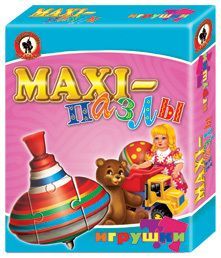 Русский Стиль 03523н Пазлы MAXI "Игрушки" 5 в 1