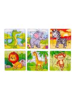 Woodlandtoys 169103 Головоломка пазл Woodlandtoys Собирай-ка.Африка 12*12*2 см