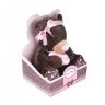 Orange Toys M003/15 Мягкая игрушка Медведица Milk с сердцем, 15 см