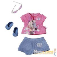 Zapf Creation Baby born 819-357 Бэби Борн Одежда модная, 3 асс
