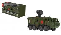 НОРДПЛАСТ Н-257/2 Машинка НОРДПЛАСТ Тягач военный Щит с кунгом (камуфляж)
