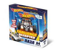 ORIGAMI 06860 Пазл ORIGAMI Hot Wheels Вызов принят! 64 элемента