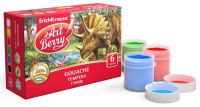 ErichKrause 41744EK Гуашь ArtBerry с УФ защитой яркости, 6 цветов/20мл