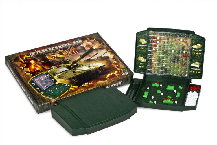 Десятое королевство 00994ДК Игра настольная "Танковый бой"