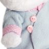 BUDI BASA LB-020 Мягкая игрушка Кошечка Ли-Ли BABY в голубой курточке в китайском стиле, 20 см