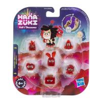Hasbro B8444 Hanazuki 6 фигурок-сокровищ в упаковке, красный набор