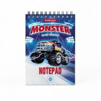 ErichKrause 49665ЕК Блокнот на спирали ErichKrause Monster Car, А6, 60 листов, клетка