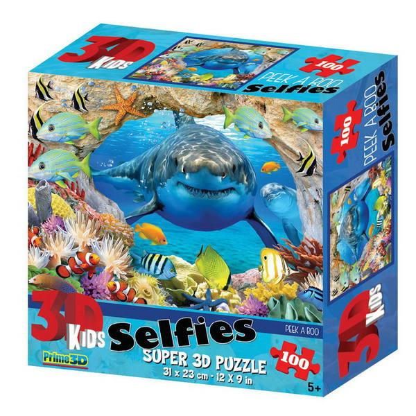 Prime 3D 13696-SBM Пазл 3D 100 Поиграем в прятки?