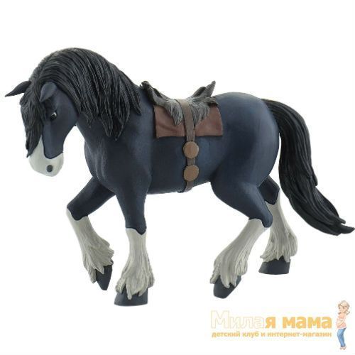 Bullyland 12828 Коллекционная фигурка Конь Ангус, 10,5 см