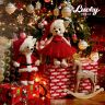 Orange Toys LD020 Lucky Doggy Мягкая игрушка Собачка Lucky Oscar: Санта, 25 см
